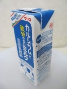 長期保存牛乳でプロテインシェイク